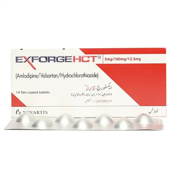 Exforge Hct Tablets 5-160-12.5mg